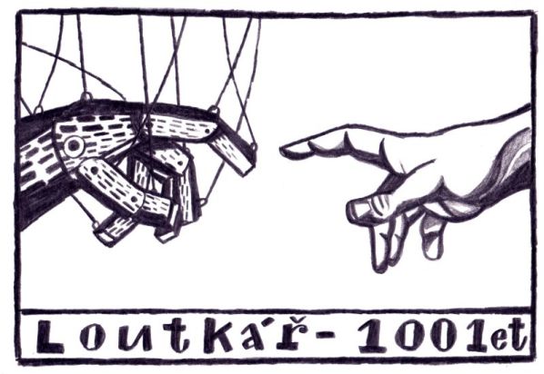 Logo oslav Loutkáře