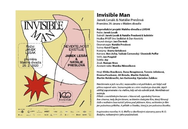 invisible man pozvánka